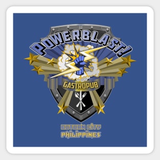 PowerBlast Sticker